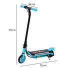 AIYAPLAY Electric Scooter for Kids Ages 6-14, with Dual Brakes, Flash Wheel and Colourful Light, Kids Electric Scooter E Scooter, Up to 12 KM/H & 10 KM, Blue - anydaydirect