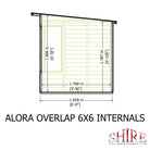 Shire Alora 6x6 Pent Summerhouse