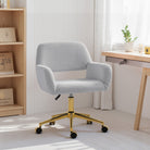 HOMCOM Faux Fur Rabbit Chair - Grey - anydaydirect