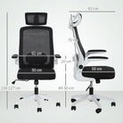 HOMCOM Multi-Adjust Office Chair - Black - anydaydirect
