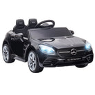 AIYAPLAY Mercedes Benz SLC 300 Licensed 12V Kids Electric Ride On Car w/ Parental Remote Two Motor Music Light Wheel for 3-6 Years Black - anydaydirect
