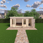 Shire Elm 6x17 Log Cabin