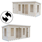 Shire Elm 6x17 Log Cabin