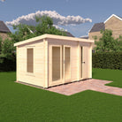 Shire Elm 8x12 Log Cabin