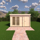 Shire Elm 8x12 Log Cabin