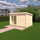 Shire Elm 8x12 Log Cabin