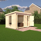 Shire Elm 8x12 Log Cabin