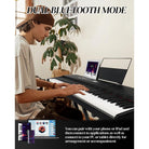 Glarry GPP-203D01 88 Key Full Size Semi-Weighted Standard Electric Digital Piano Black - anydaydirect