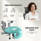 HOMCOM Ergonomic Office Chair Special, High Back Mesh Desk Chair, Grey - anydaydirect