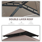 Outsunny 2.5 x 1.5m BBQ Tent Camping Picnic Gazebo Marquee Shelter Portable Waterproof - anydaydirect