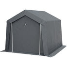 Outsunny 3 x 3(m) Waterproof Portable Shed, Garden Storage Tent with Ventilation Window, for Bike, Motorbike, Garden Tools - anydaydirect