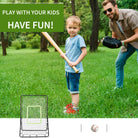 HOMCOM Rebounder Net Playback Game Spot Target Ball Rebounders Training Equipment Play Teaching - anydaydirect