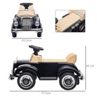 AIYAPLAY Foot to Floor Ride on Sliding Car Mercedes-Benz 300S Licensed for 18-48 months - anydaydirect
