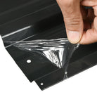 Outsunny Corrugated Roofing Sheets, Pack of 12, Galvanised Metal Roofing Sheets for Greenhouse, Garage, Storage Shed, Carport, 129 x 45cm, Dark Grey - anydaydirect