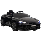 HOMCOM Audi Licensed 12V Kids Electric Ride-On, with Remote Control, Suspension System, Lights, Music, Motor - Black - anydaydirect