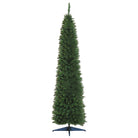 HOMCOM 2.1m Artificial Christmas Tree Pine Tree W/Plastic Stand-Green - anydaydirect