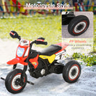 HOMCOM Toddlers 3-Wheel PP Ride On Pedal Trike w/ Music, Front Light, Racing-style for Kids aged 18-36 months, Red - anydaydirect