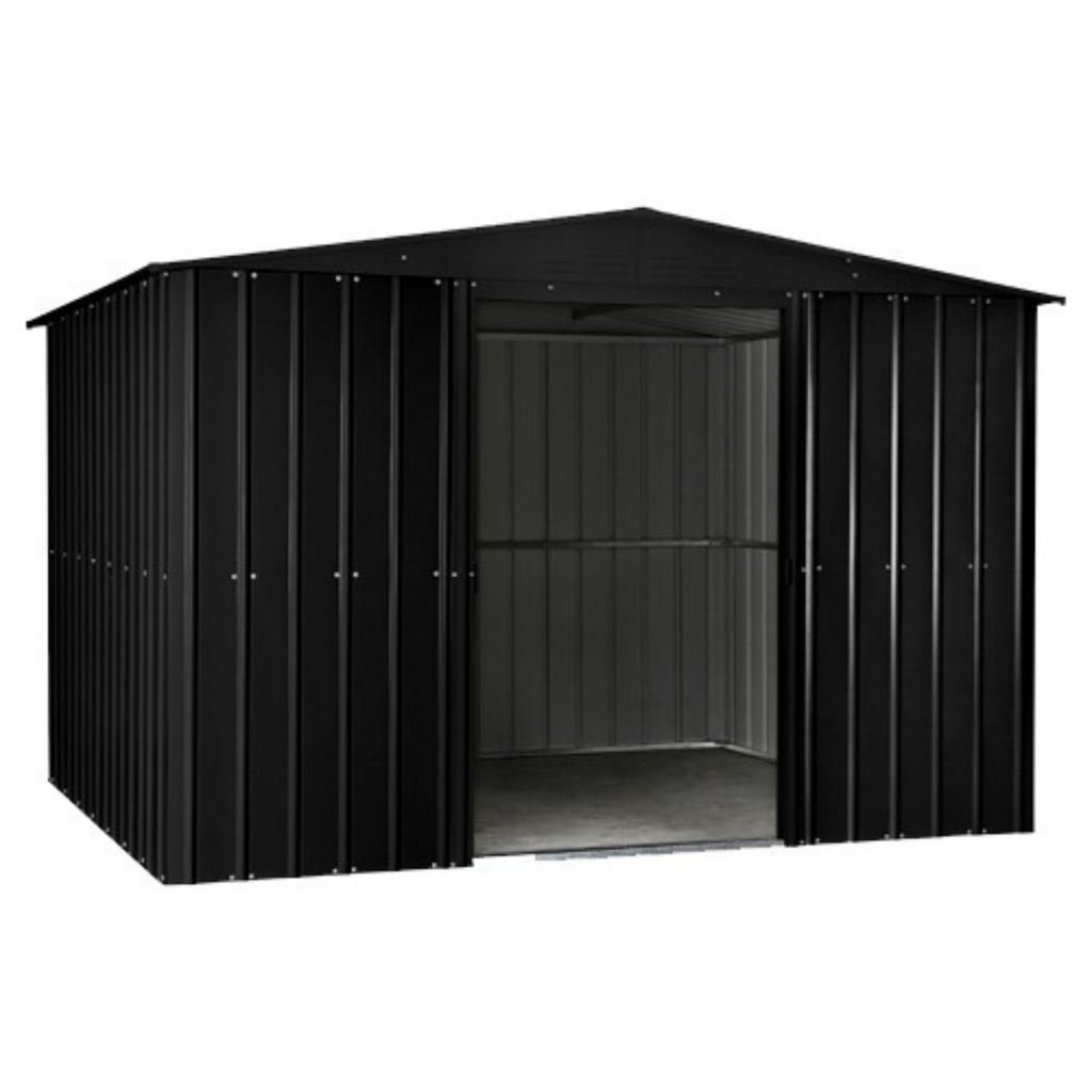 10x7ft Apex Metal Garden Shed - Durable & Rust-Resistant - anydaydirect