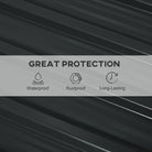 Outsunny Corrugated Roofing Sheets, Pack of 12, Galvanised Metal Roofing Sheets for Greenhouse, Garage, Storage Shed, Carport, 129 x 45cm, Dark Grey - anydaydirect