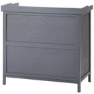 Outsunny Wooden Garden Storage Shed Tool Cabinet Organiser w/ Potting Bench Table, Two Shelves, 98 x 48 x 95.5 cm, Grey - anydaydirect