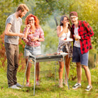Outsunny Charcoal BBQ Grill - Black - anydaydirect