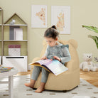 AIYAPLAY Kids Armchair, Bear Shaped Toddler Chair for Bedroom Playroom Living Room, Aged 18 Months to 3 Years - Khaki - anydaydirect