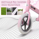 HOMCOM Balance Bike for Toddlers, No Pedal Training Bicycle for Walking Skills Development, Pink - anydaydirect
