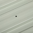 Outsunny Corrugated Roofing Sheets, Pack of 12, Galvanised Metal Roofing Sheets for Greenhouse, Garage, Storage Shed, Carport, 129 x 45cm, Dark Grey - anydaydirect