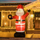 HOMCOM Inflatable 2.4m Santa Claus W/LED lights - anydaydirect