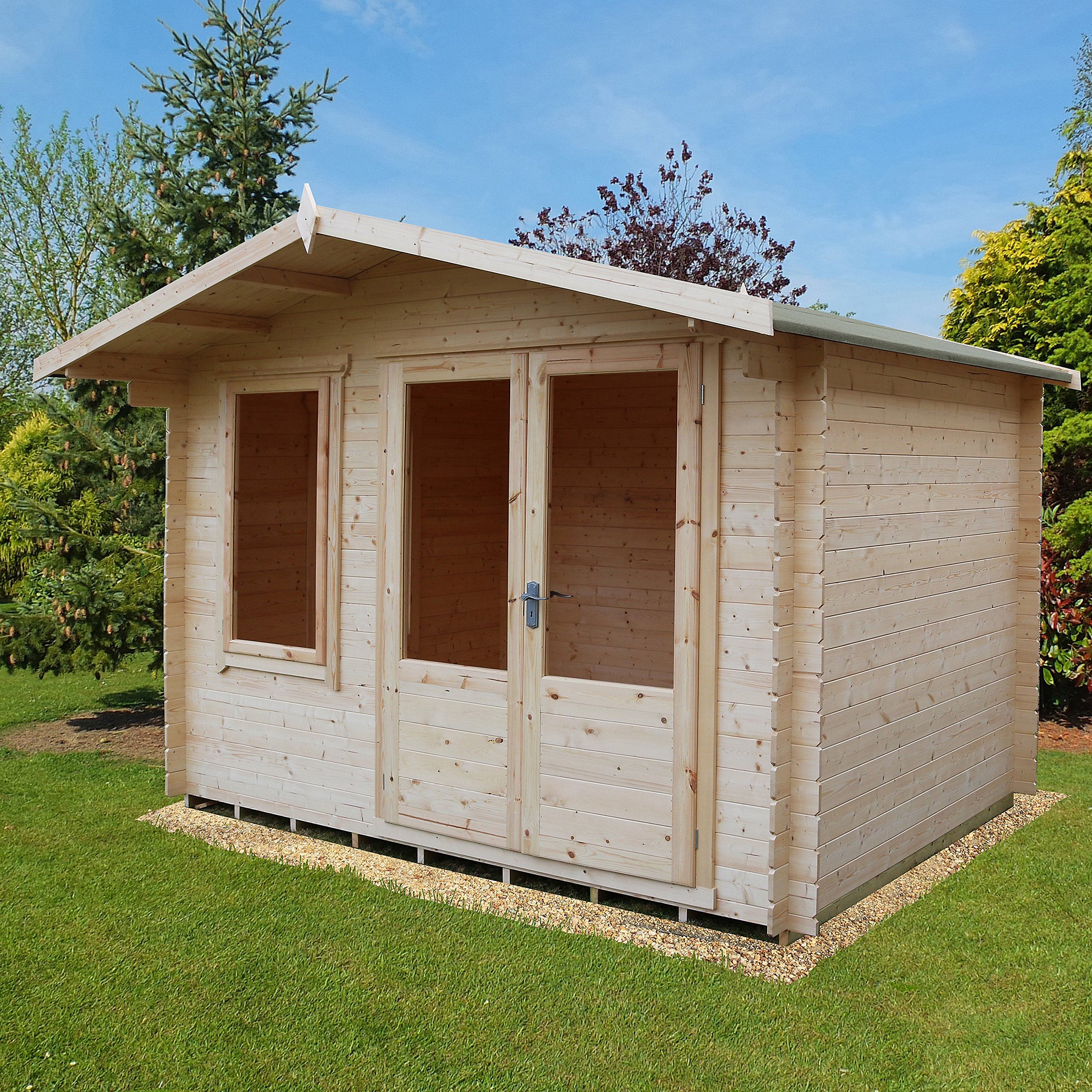 Shire Berryfield 13x10 Log Cabin