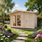 Shire Bourne 12x6 Log Cabin