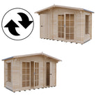 Shire Bourne 12x8 Log Cabin