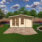 Shire Bourne 14x8 Log Cabin