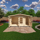 Shire Bourne 14x8 Log Cabin