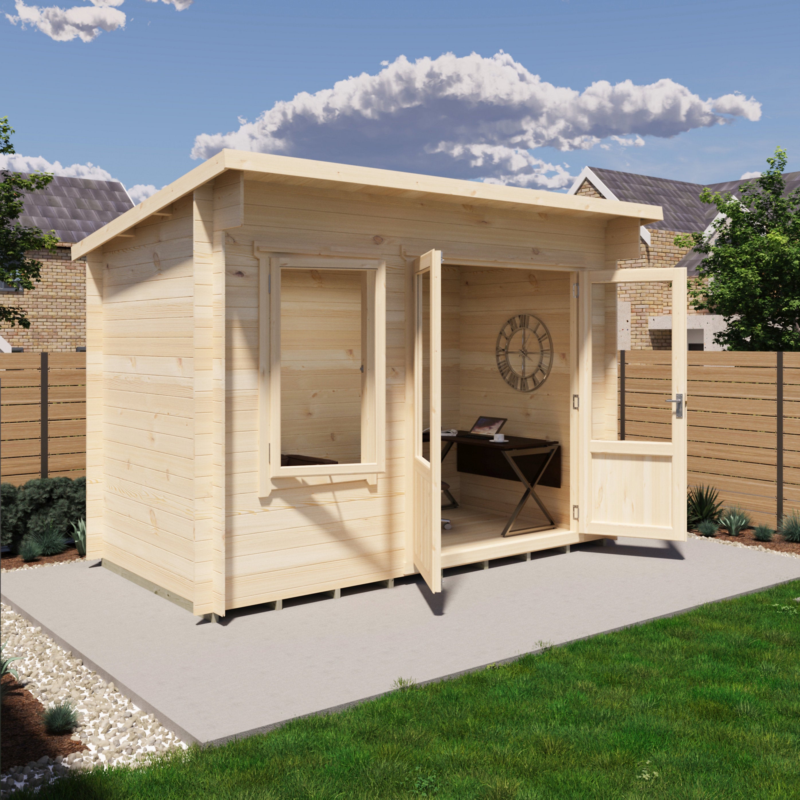 Shire Edgefield 11x6 Log Cabin