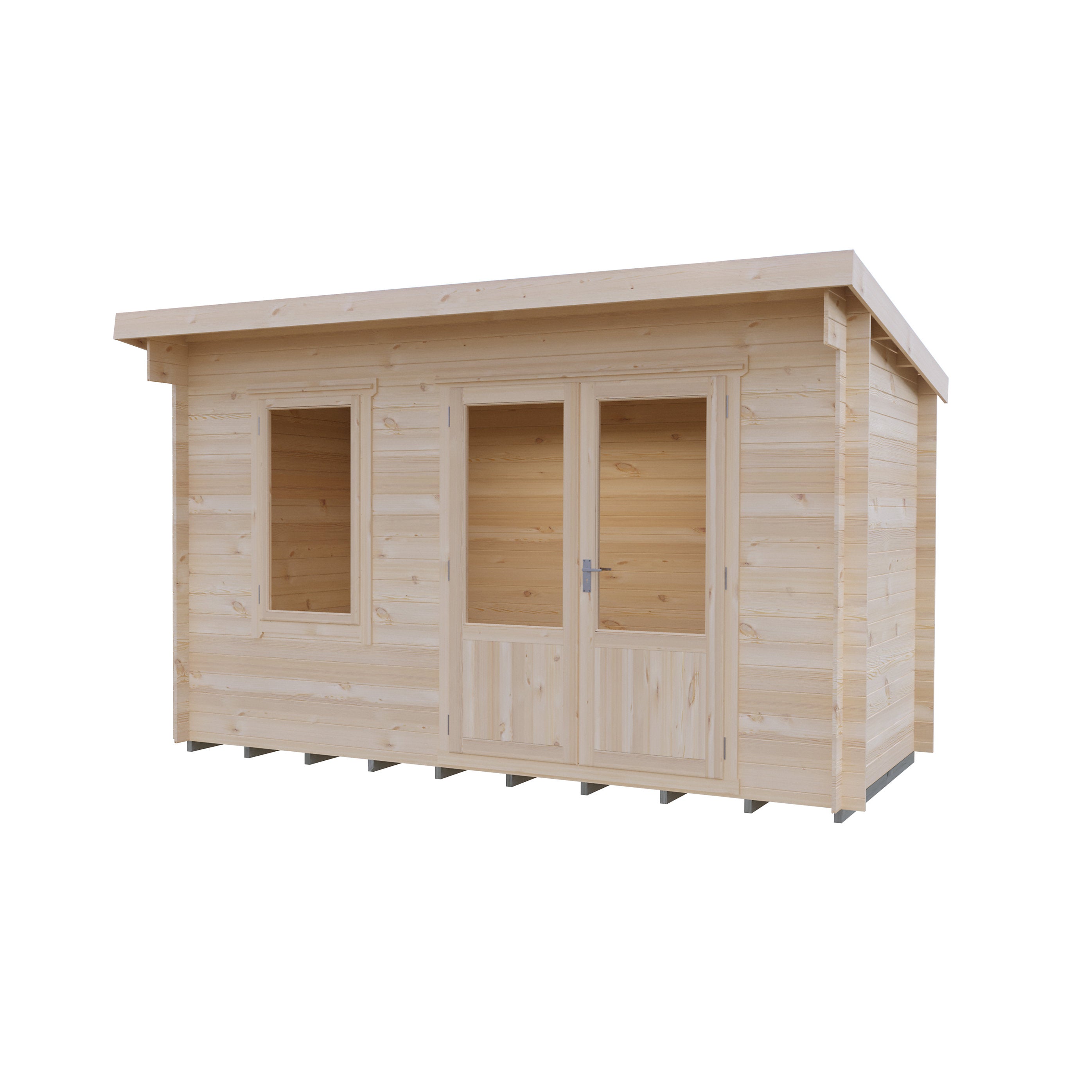 Shire Edgefield 13x6 Log Cabin