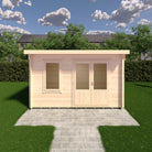 Shire Edgefield 13x8 Log Cabin