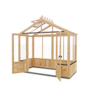 Shire Holkham 8x4 Timber Greenhouse