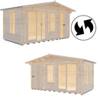 Shire Spalding 14x8 Log Cabin