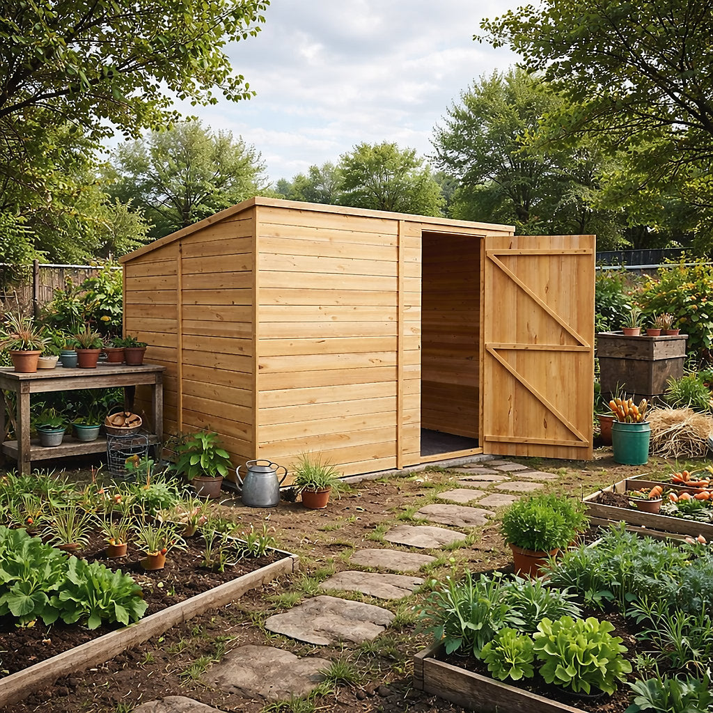 Shire Super Value Overlap Shed 8x6
