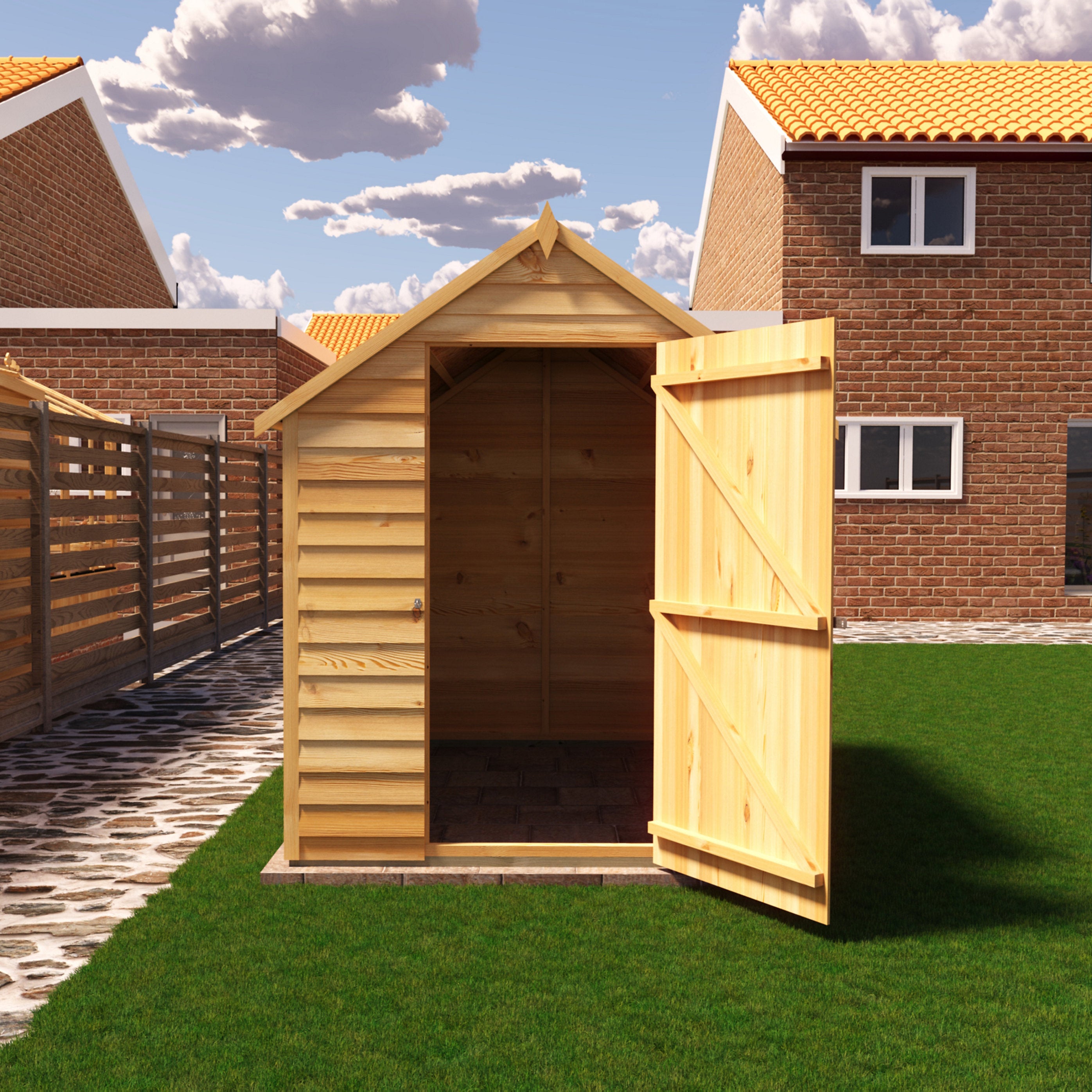 Shire Super Value Overlap Shed 7x5