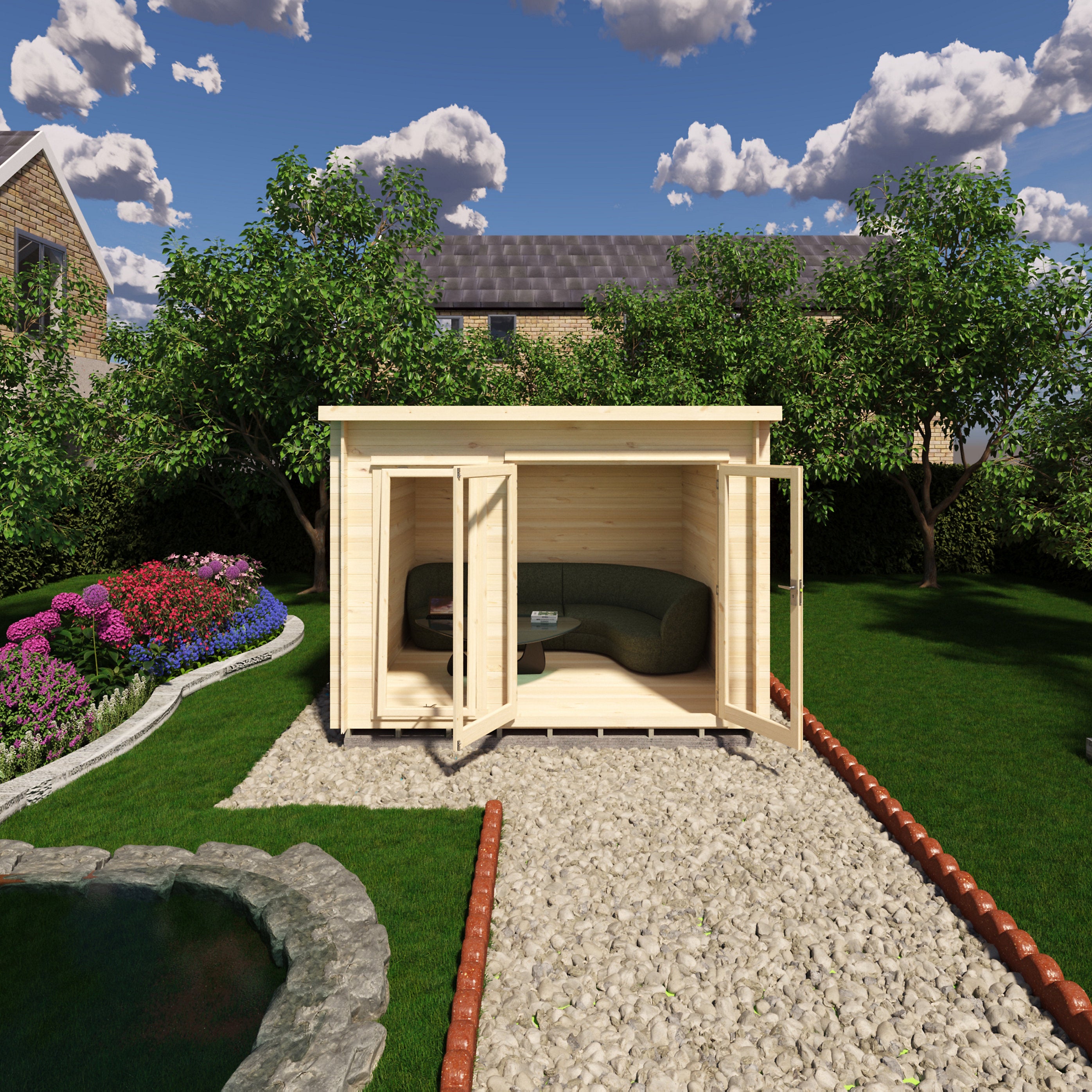 Shire Tilney 10x10 Log Cabin