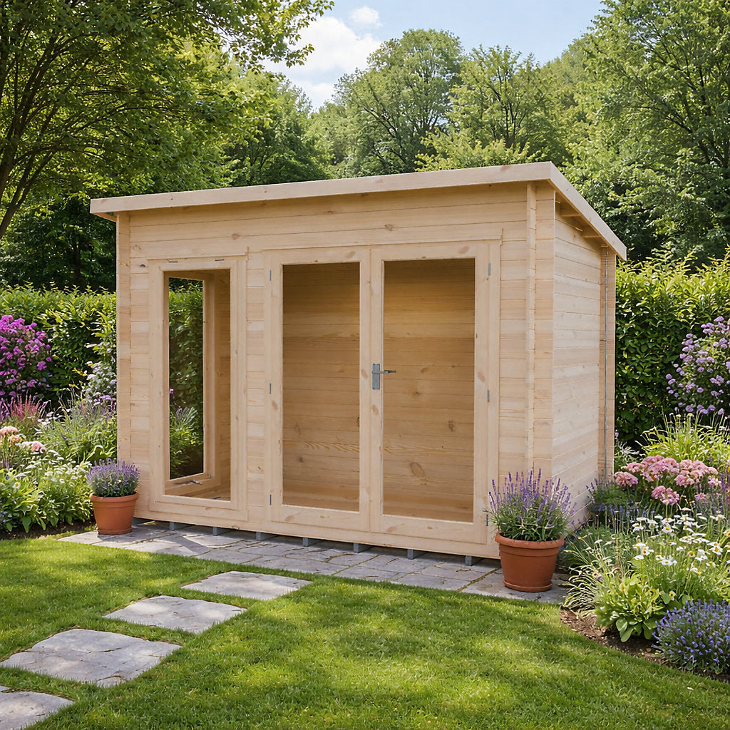 Shire Tilney 10x6 Log Cabin