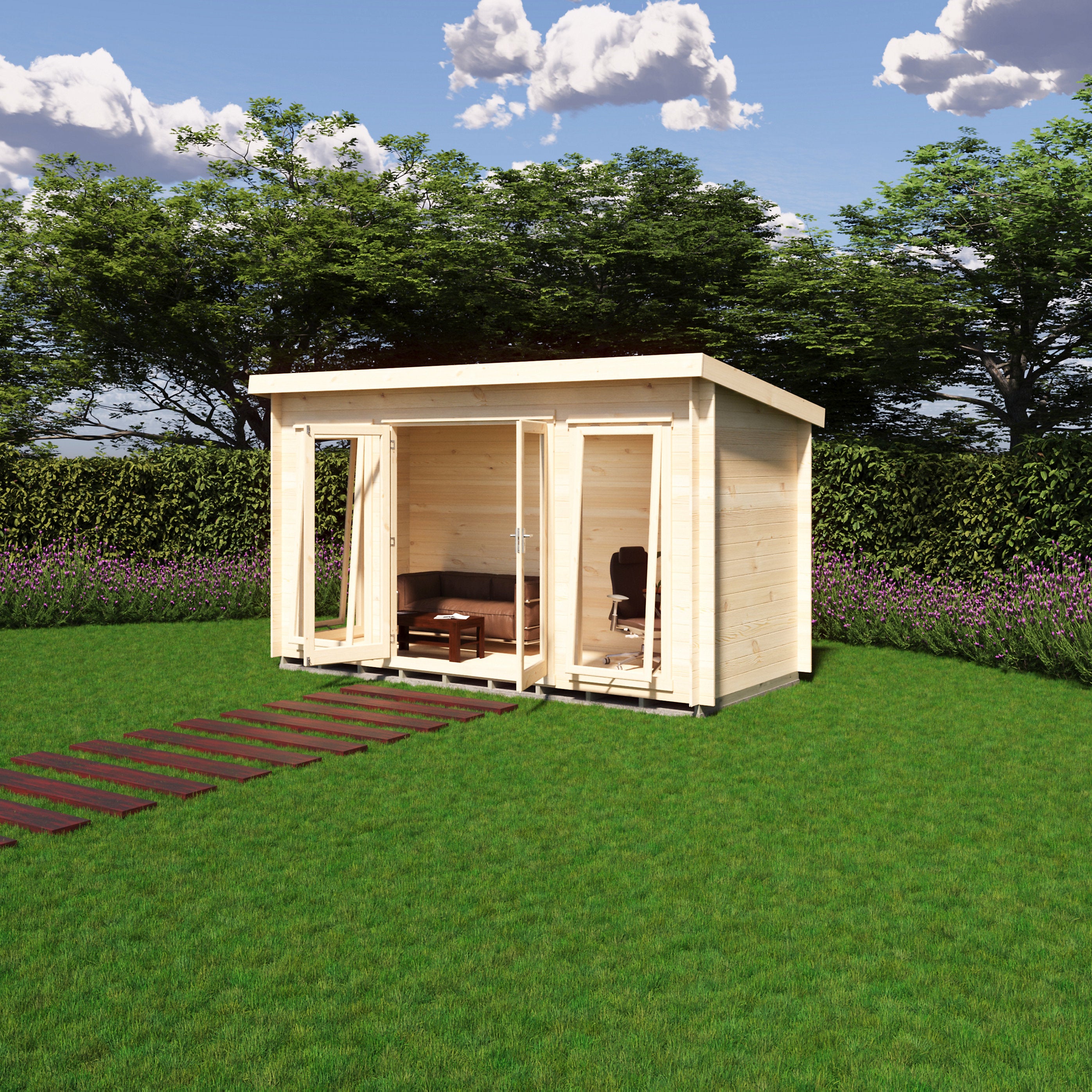 Shire Tilney 13x6 Log Cabin