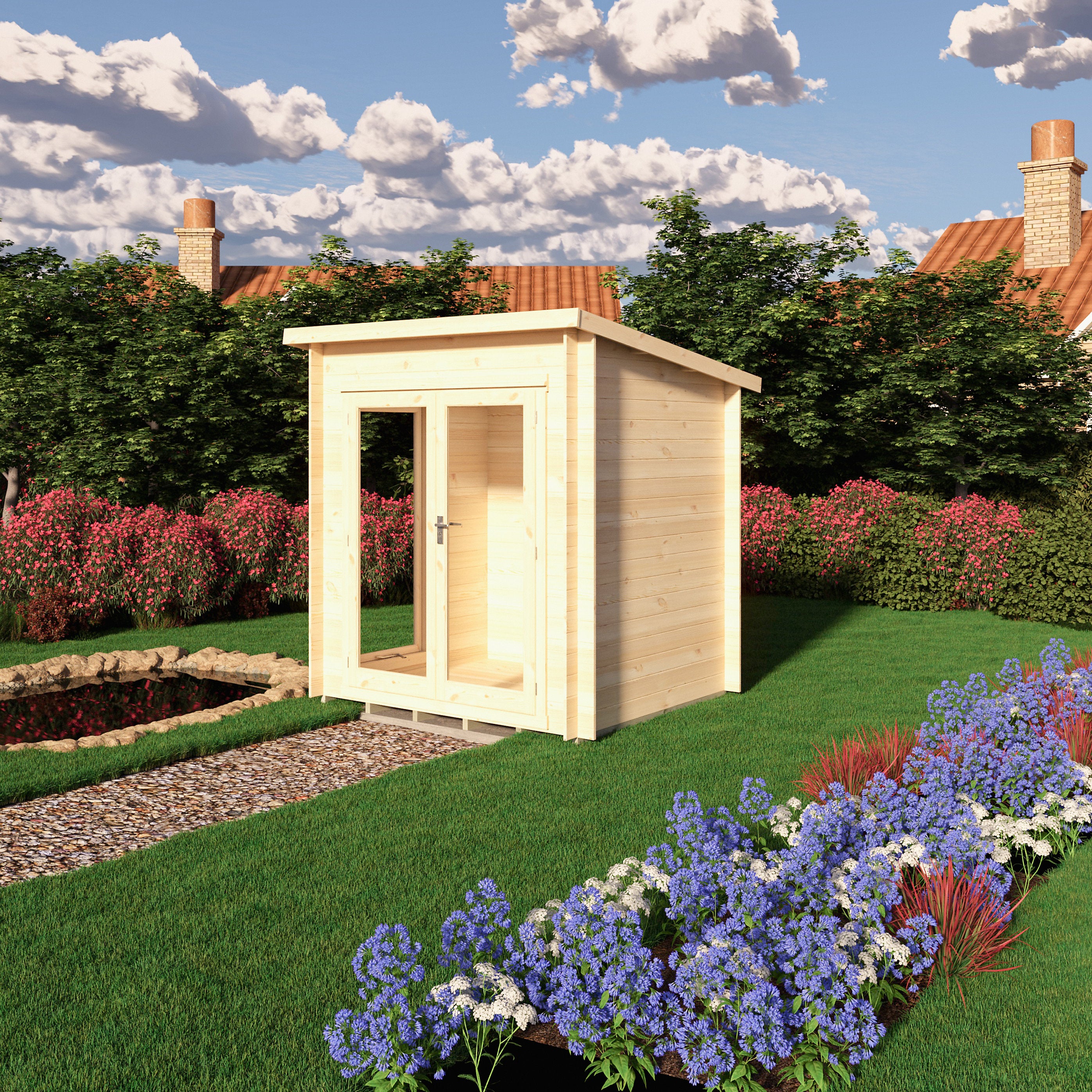 Shire Tilney 7x6 Log Cabin