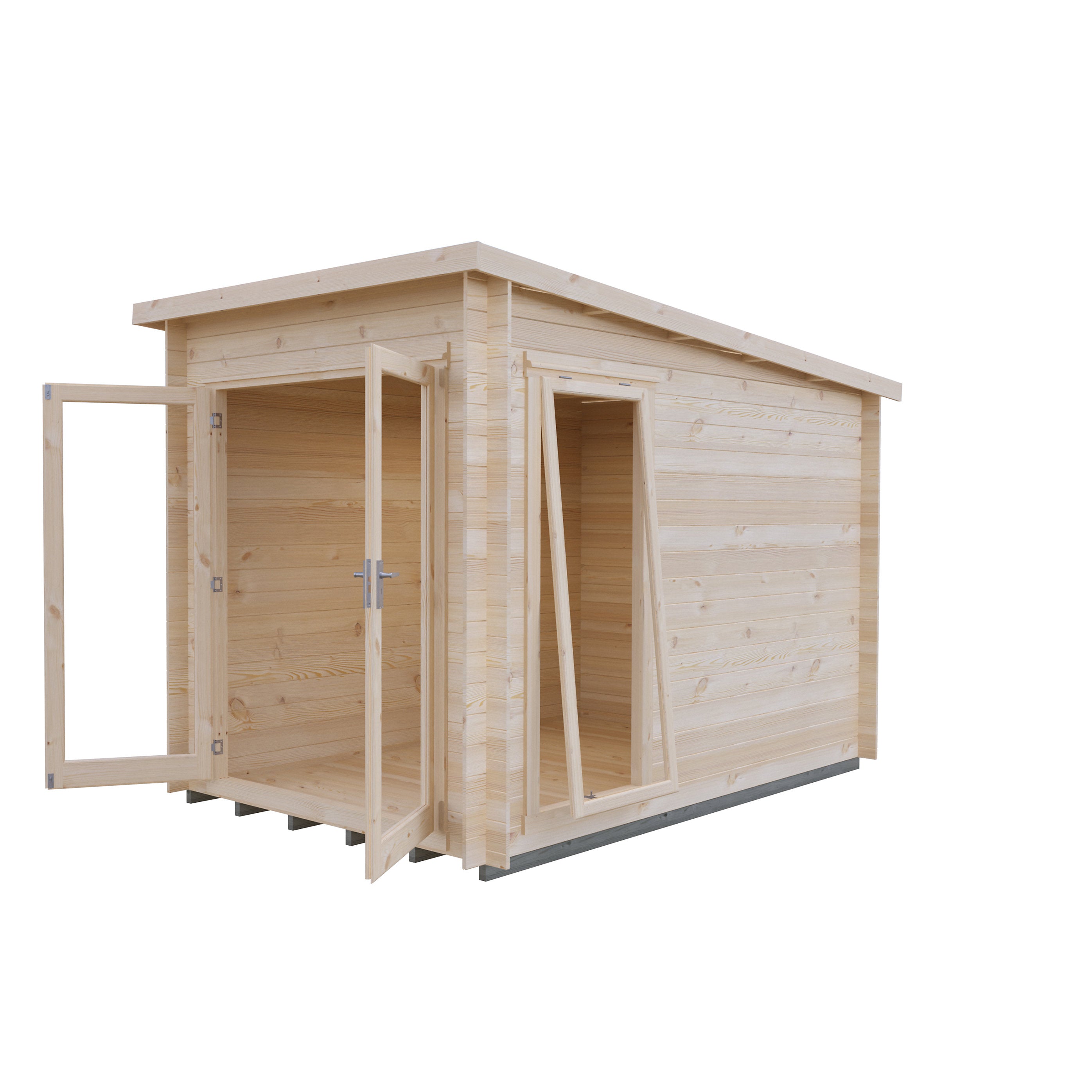 Shire Tilney 7x10 Log Cabin