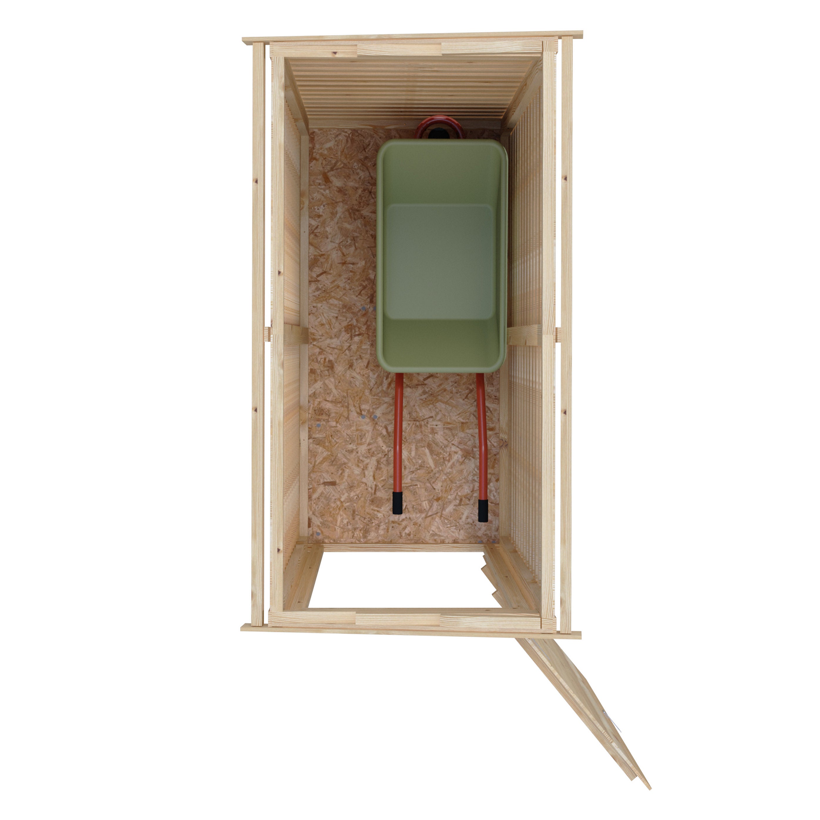 Shire Super Value Overlap Pent Shed 6x3