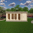 Shire Walsoken 10x17 Log Cabin