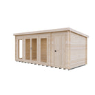 Shire Walsoken 8x17 Log Cabin