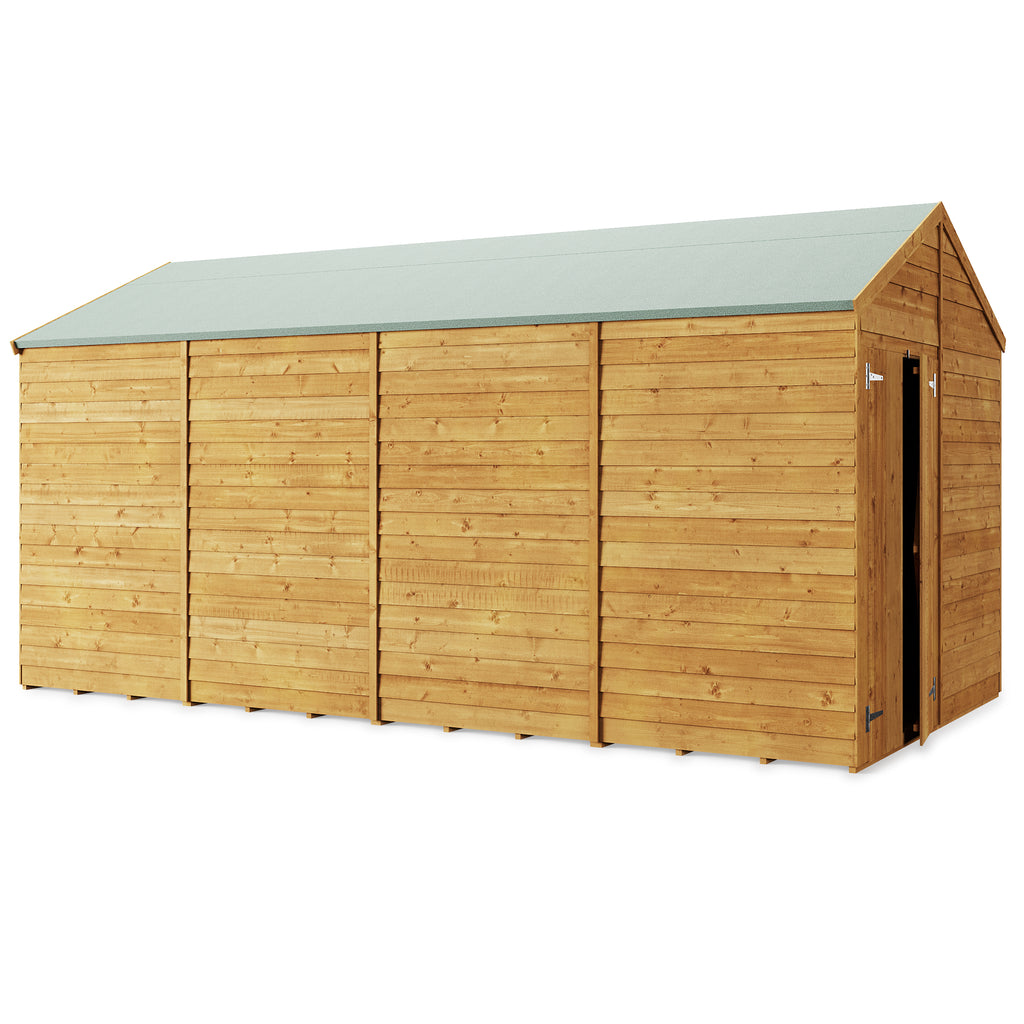 Customizable 16x8 Windowless Apex Shed, Durable & Spacious - anydaydirect